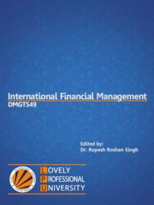 INTERNATIONAL FINANCIAL MANAGEMENT